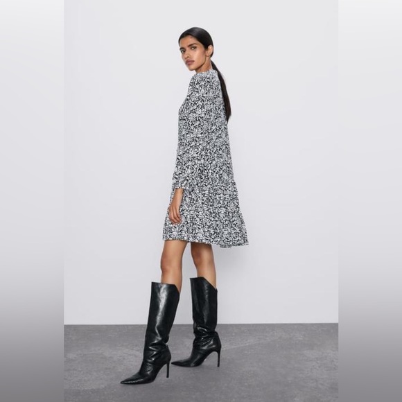 Zara Flowy Mini Dress - US M - Picture 3 of 8